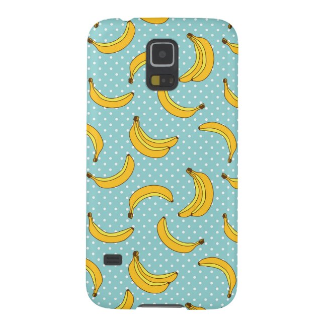 Bananas And Polk Dots Case-Mate Samsung Galaxy Case (Back)