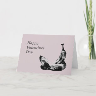 Bananas Beautiful Unique Cool Fun Valentines Day Holiday Card