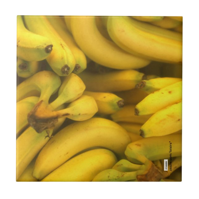 Bananas Ceramic Tile (Front)