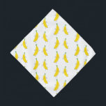 Bananas Dancing Pet Bandana<br><div class="desc">Cute little bananas dancing to add some fun to this bandana.</div>