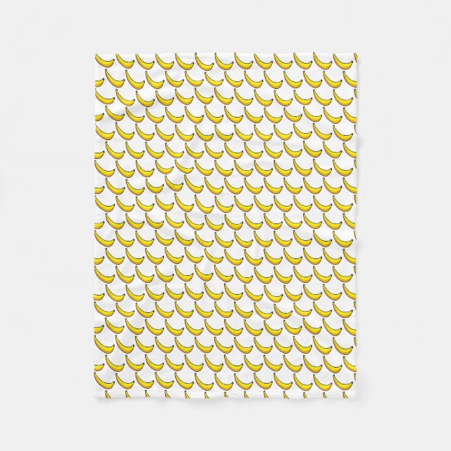Bananas Fleece Blanket (Front)