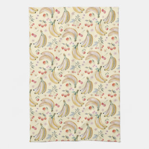 Bananas for Cherries Kitchen Towel