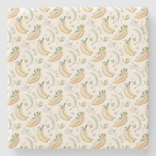 Bananas for Cherries Stone Coaster