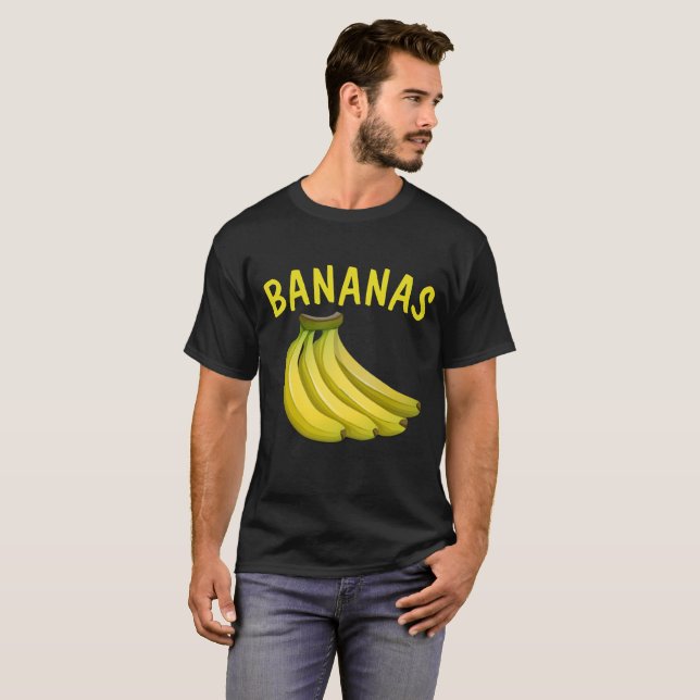 BANANAS Funny T-shirts (Front Full)