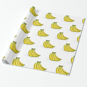 BANANAS FUNNY WRAPPING PAPER
