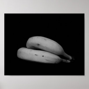 Bananas in Love Beautiful Unique Cool Fun Poster