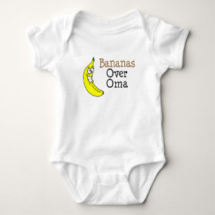 Bananas Over Oma Baby Bodysuit