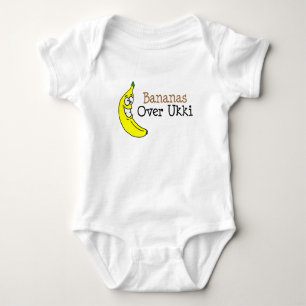 Bananas Over Ukki Baby Bodysuit