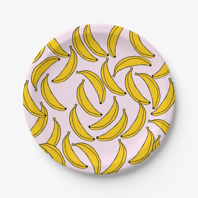 Bananas Paper Plates (Front)