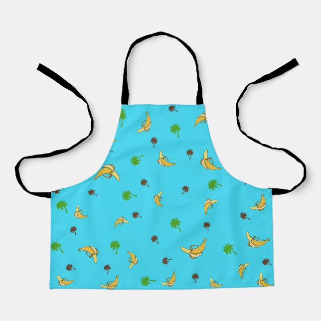 Bananas pattern apron (Front)