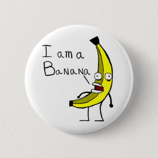 bananas rule 2 inch round button