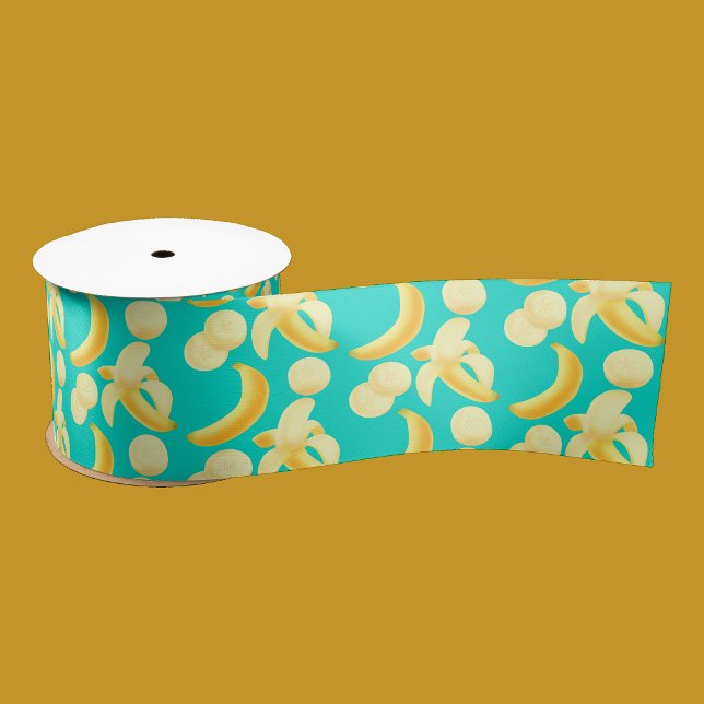 Bananas Satin Ribbon (Creator Uploaded)