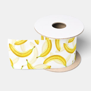 Bananas Satin Ribbon