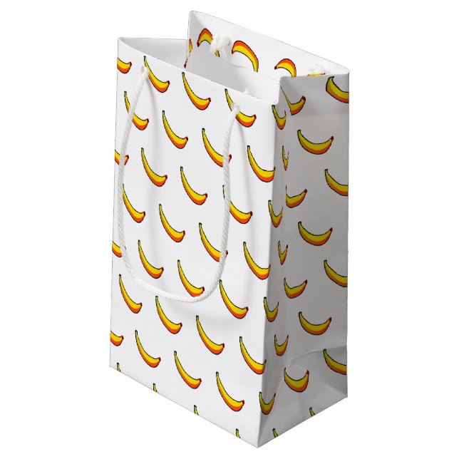 Bananas Small Gift Bag (Back Angled)