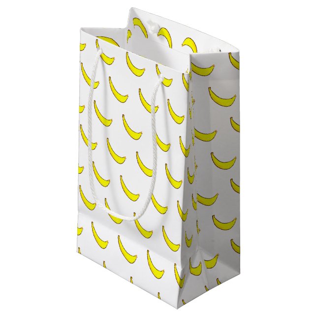 Bananas Small Gift Bag (Front Angled)