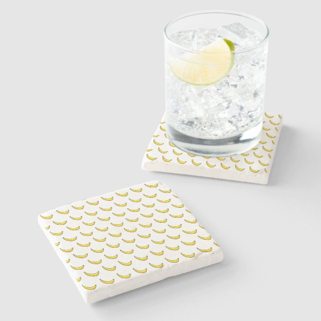 Bananas Stone Coaster (Side)