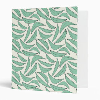 Bananas Three Ring Binder in Green