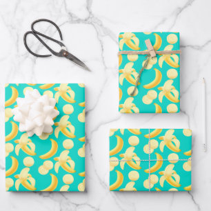 Bananas Wrapping Paper Sheet