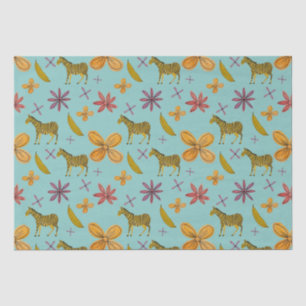 Bananas & Zebras   Tissue Paper