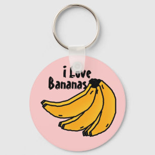 bananasreality, Bananas, I Love Keychain