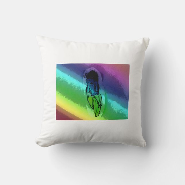 Bananatee Rainbow Dream Pillow (Front)