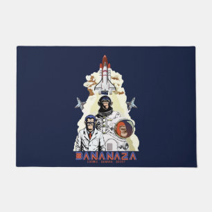 BANANAZA : Space Monkey Team Doormat