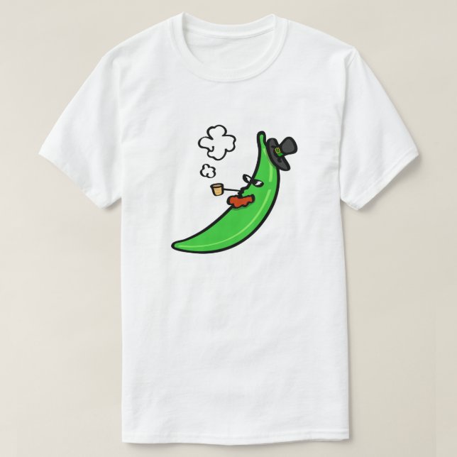 Banane verte du T-shirts | du jour de St Patrick (Design devant)