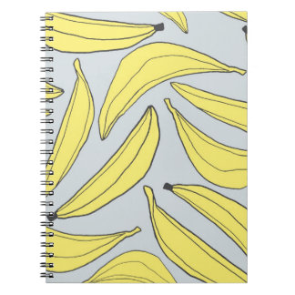 Bananes Carnet en Jaune