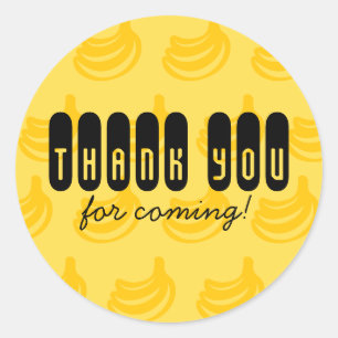 Bananes Sticker Merci