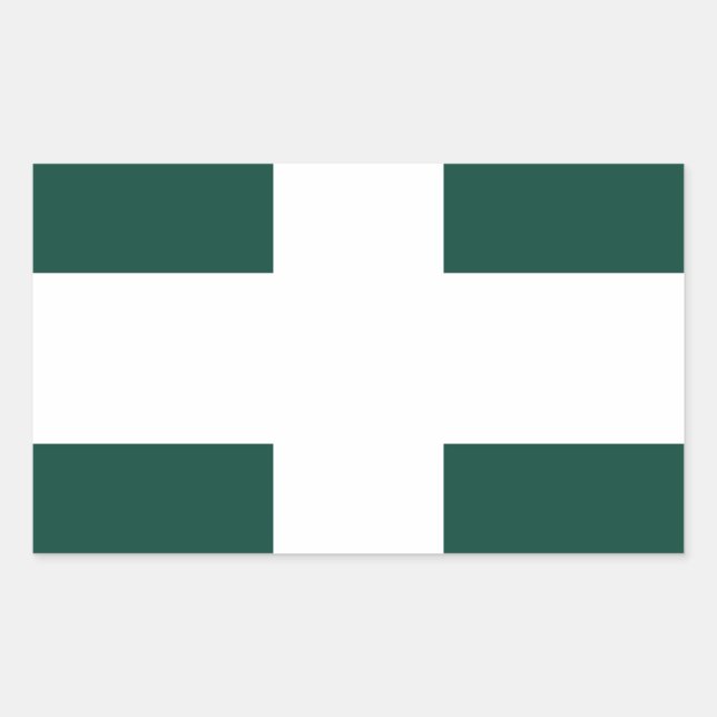 banat region flag sticker (Front)