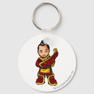 Bancha Ninja Shenkuu Staff Player Keychain