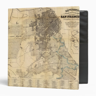Bancroft's official Guide Map of San Francisco Binder