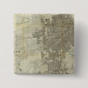 Bancroft's Official San Francisco City Map 2 Inch Square Button