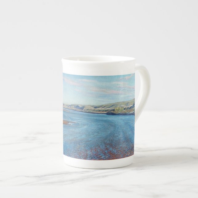 Bancs de sable de cerfs communs rouges - tasse de (Devant droit)
