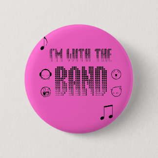 band 2 inch round button