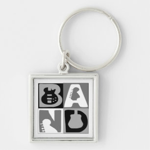 Band Blocks  Keychain