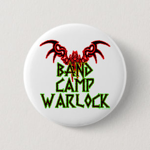 Band Camp Warlock 2 Inch Round Button