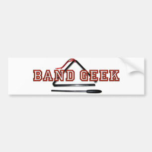 Band Geek bumper sticker