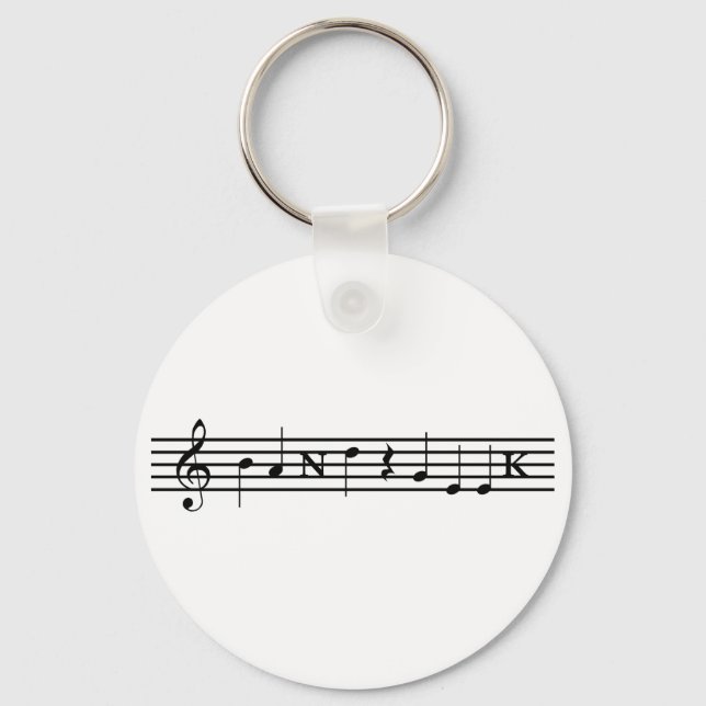 Band Geek Keychain (Front)