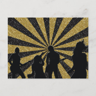 Band group postcard