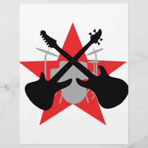 band guitar drum star