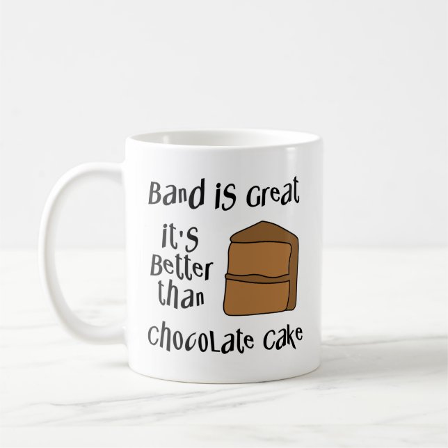 Band Is Great Coffee Mug (Left)