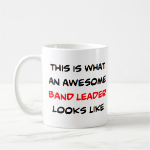 band leader, awesome coffee mug