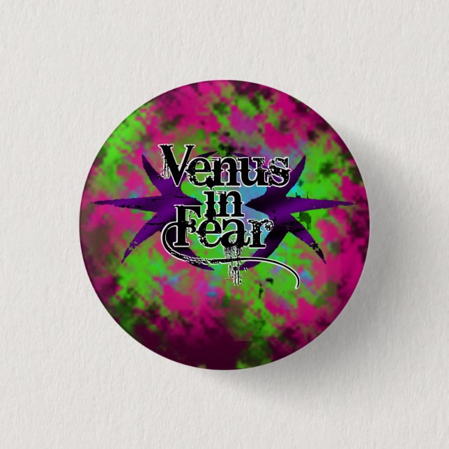 Band merch 1 inch round button (Front)