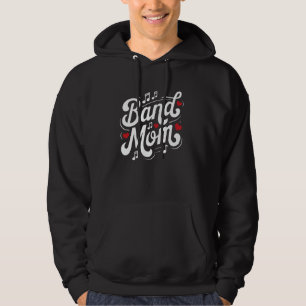 Band Mom Cute School Marching Band Mother Women's Hoodie