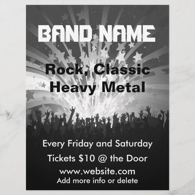 Band Music Concert Flyer (Front)