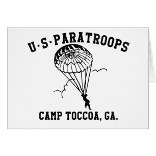 Band of Brothers Currahee US Parachutiste Toccoa
