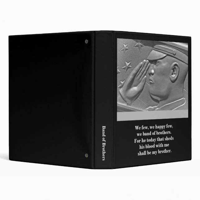 Band of Brothers Military Photo Album Military Binder (Background)