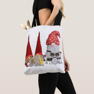 Band of Gnomes on a  Tote Bag
