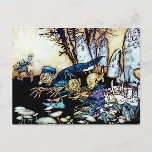 Band of Workmen Postcard (Front)